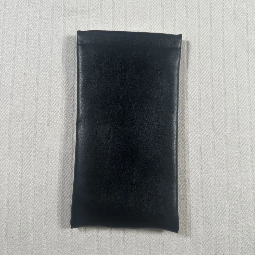 ORIGINAL CHRISTIAN DIOR SUNGLASSES EYEGLASSES BLACK LEATHER POUCH